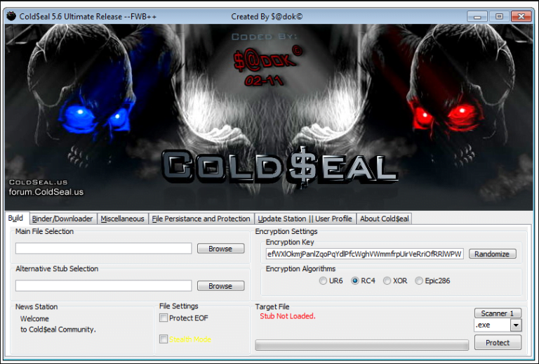 ColdSeal 5.6 cracked 100% fud crypter