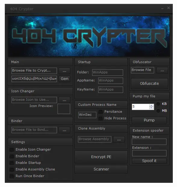 404 Crypter Cracked